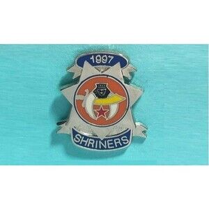 1997 Shriner's Masonic Sheriff-type Badge Pin